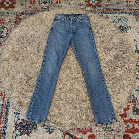 Goldsign button-fly Jeans size 26 - Picture 1 of 9